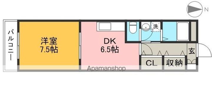 フレグランス西町の間取り