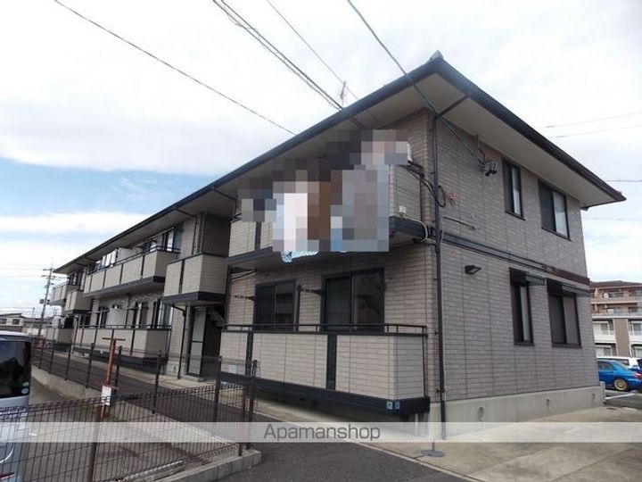 愛知県犬山市大字上野字南向の賃貸アパートの外観