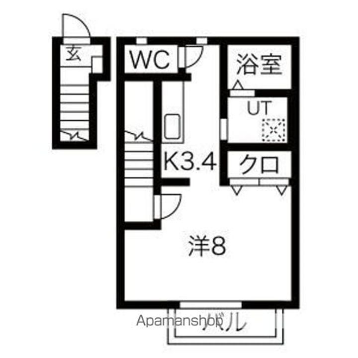 ソレイユ桜町の間取り