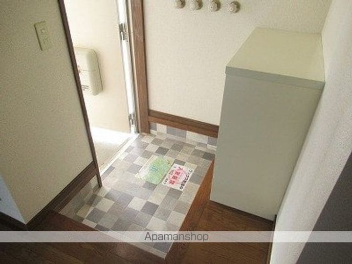コーポクドウD棟202の玄関