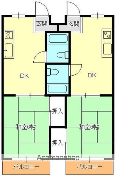 ハイツ伊藤302の間取り