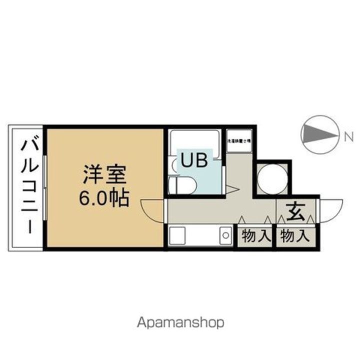 シングルマンションまことの間取り