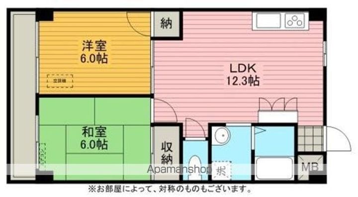 ヒロ プラザの間取り