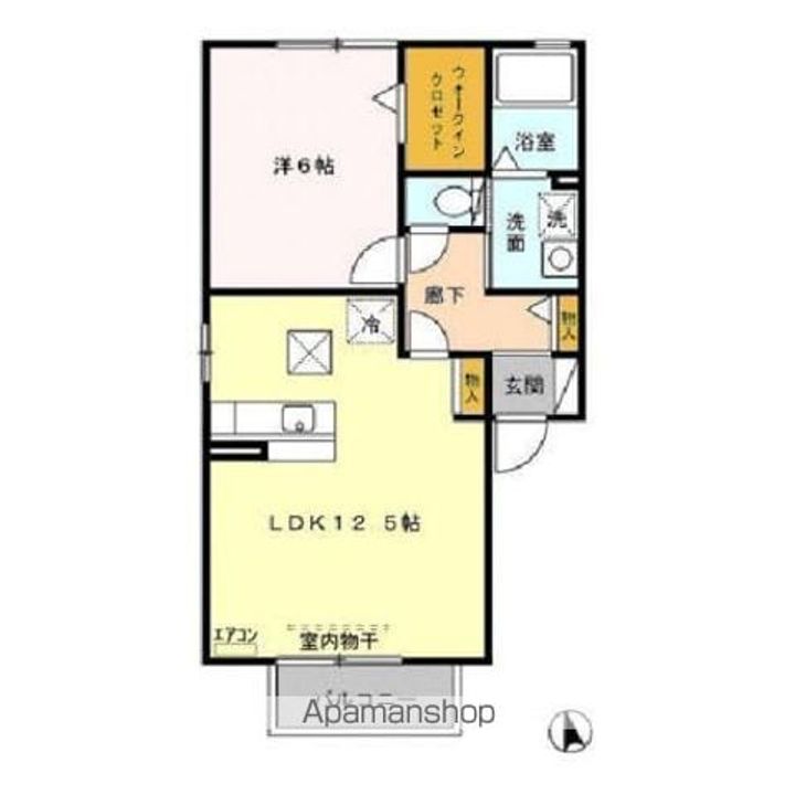 グランドール ABの間取り