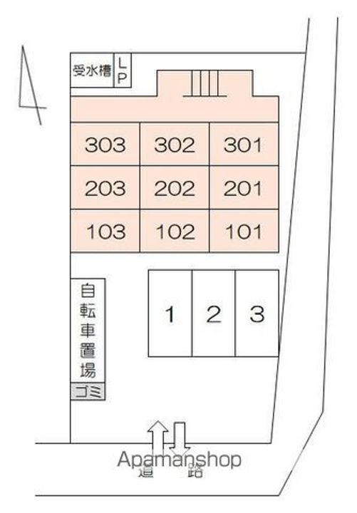 香川県高松市栗林町3丁目の賃貸アパートのその他画像