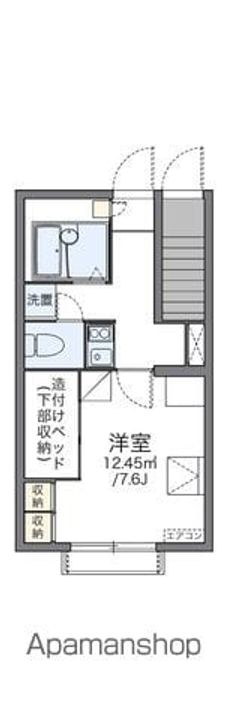 レオパレスヴィラ本町105の間取り