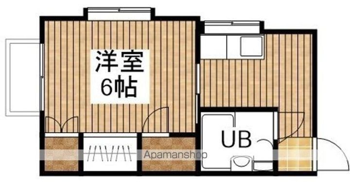 コーポ田代の間取り