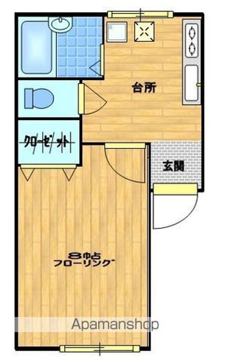 コーポラスY・A102の間取り