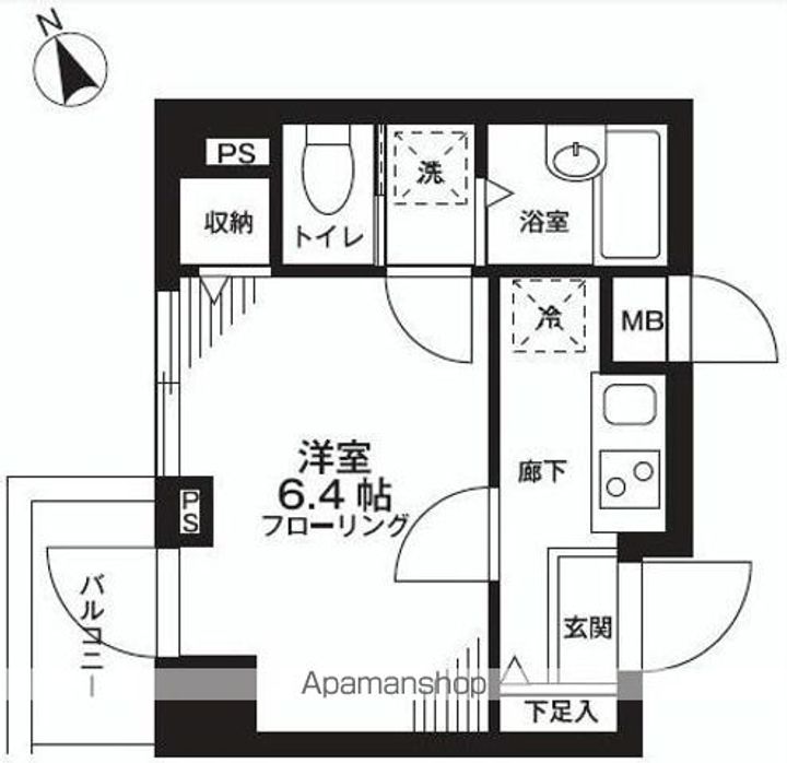 レキシントン・スクエア曙橋の間取り