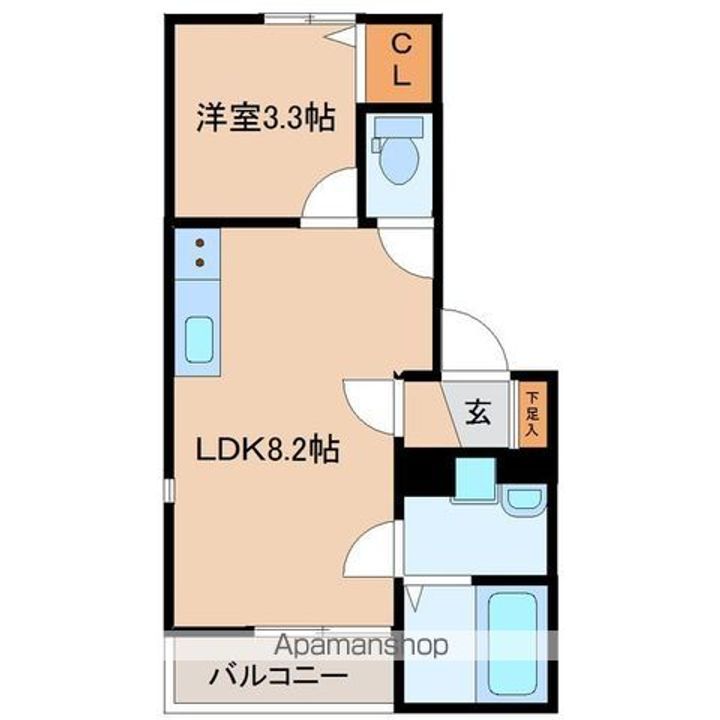 エコノ高松の間取り