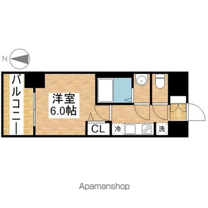 プレサンス桜山駅前アフォードの間取り