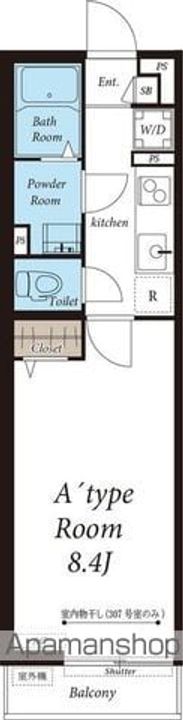 リブリ・リッツハウス藤崎の間取り