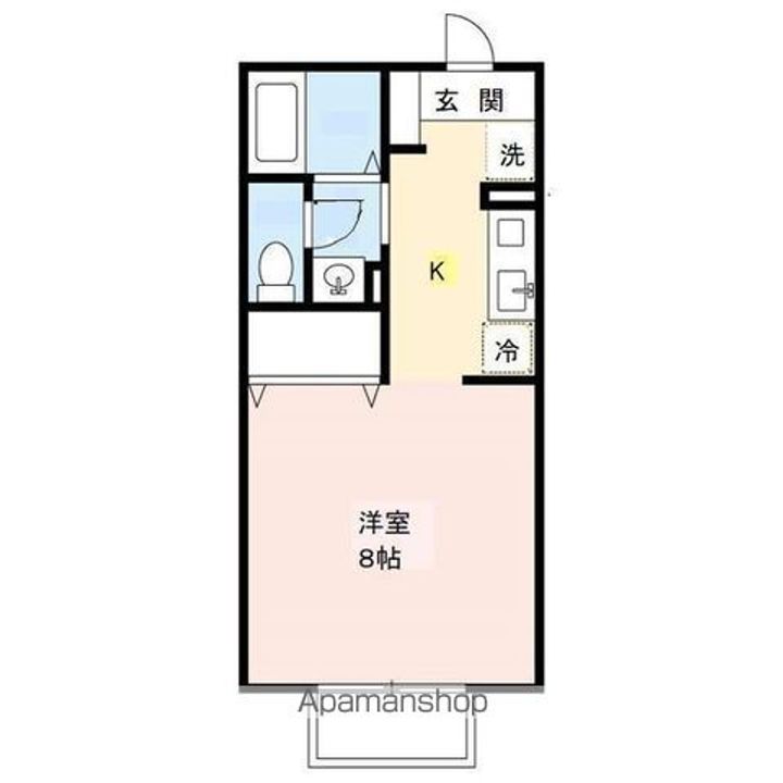 セジュール紫竹の間取り