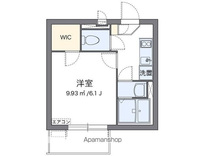 クレイノクリークハウス六町の間取り