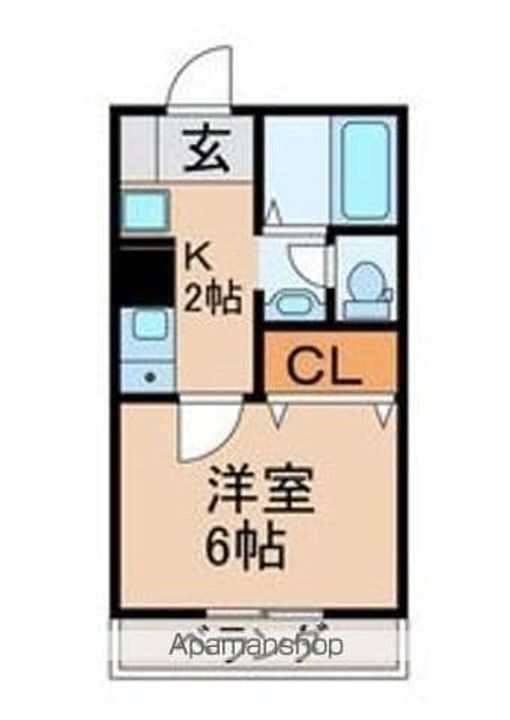 カワサキアルスタープラザビル302の間取り