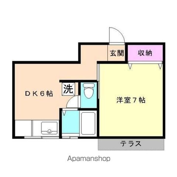ホワイトリバー102の間取り