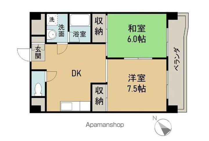 第3メゾン庚午の間取り