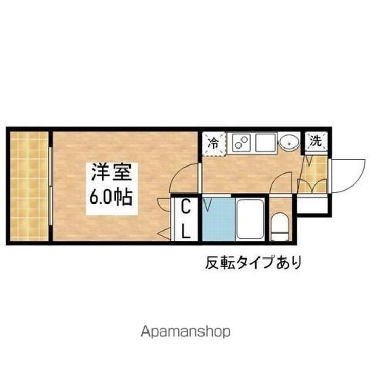 プレサンス泉アーバンゲート202の間取り