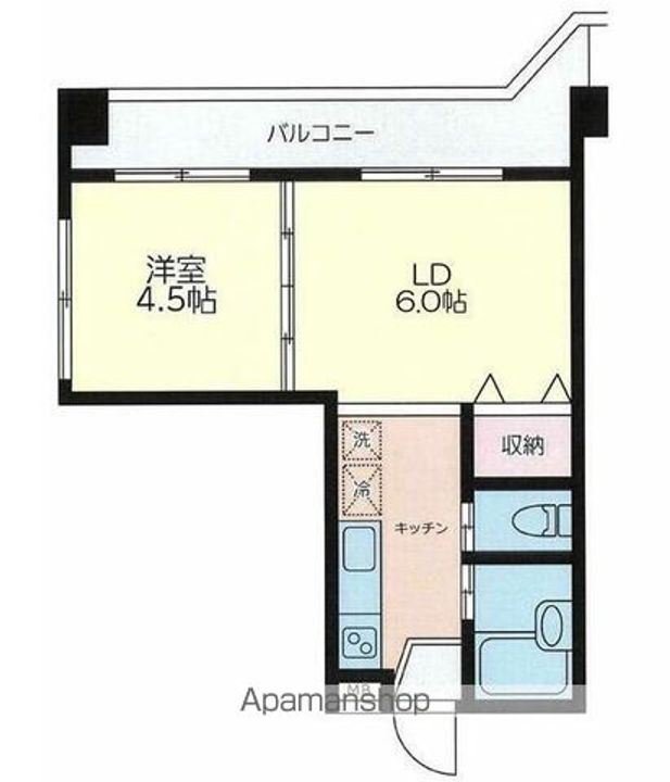 YKビル305の間取り