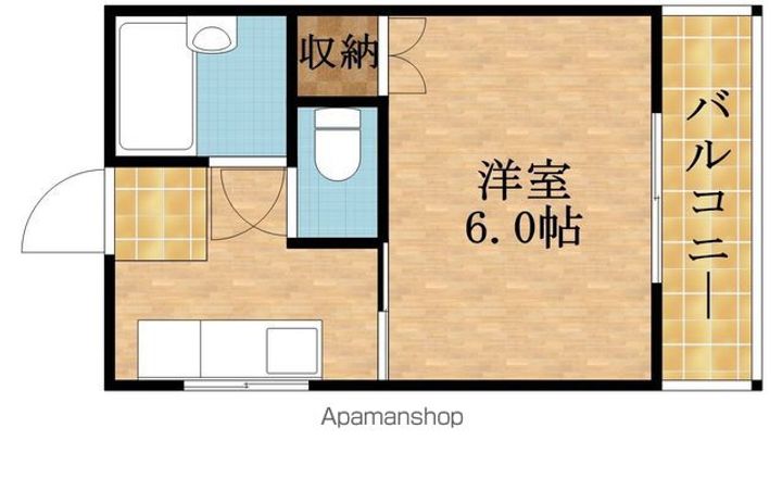 ヴィラナリー太子橋302の間取り