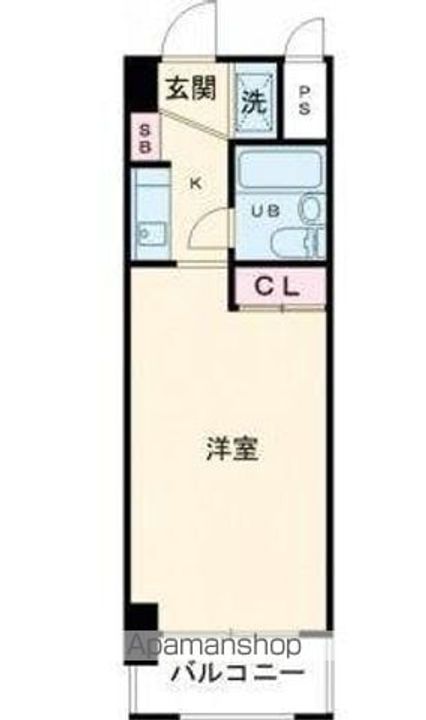 香川県さぬき市志度の賃貸マンションの間取り