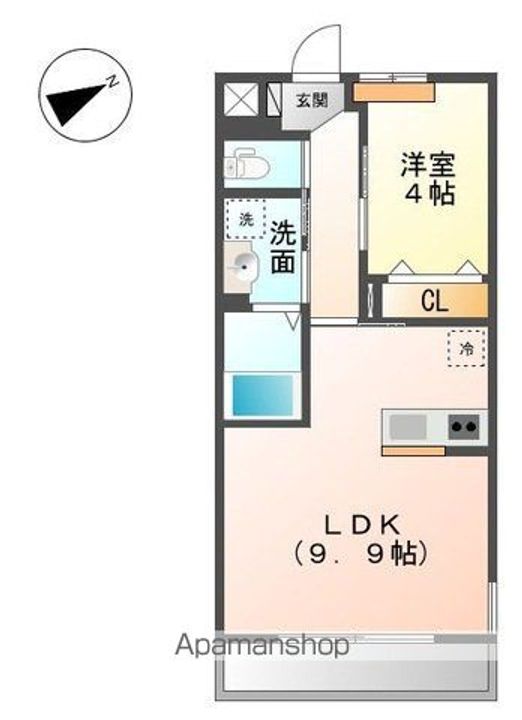 スカイピース206の間取り