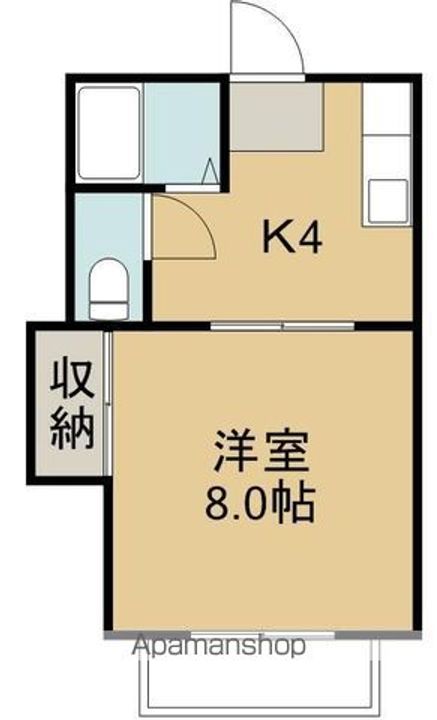 大和町ハイツの間取り