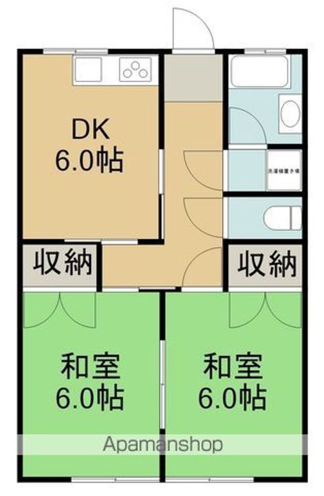 ササキハイツ7の間取り