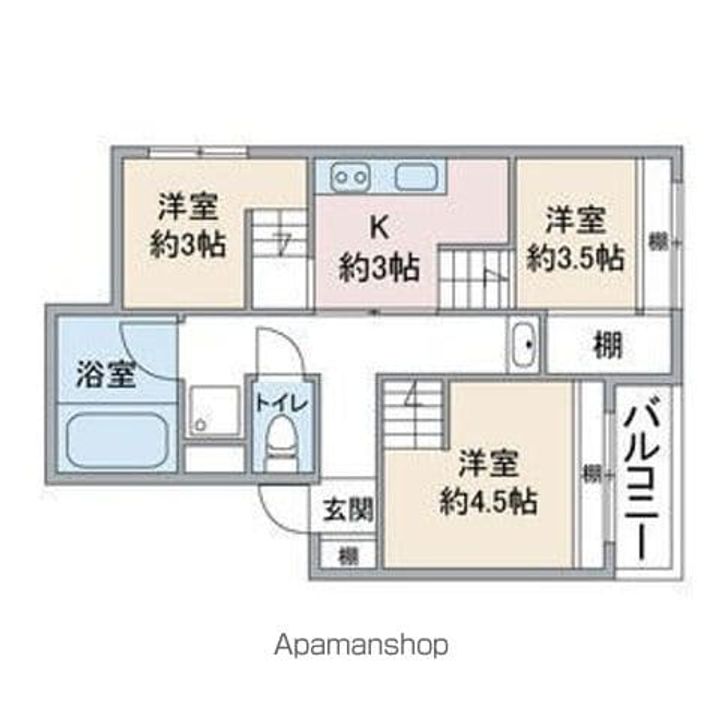 CHOU CHOU一社の間取り