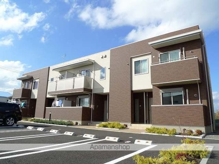 茨城県神栖市柳川の賃貸アパートの外観