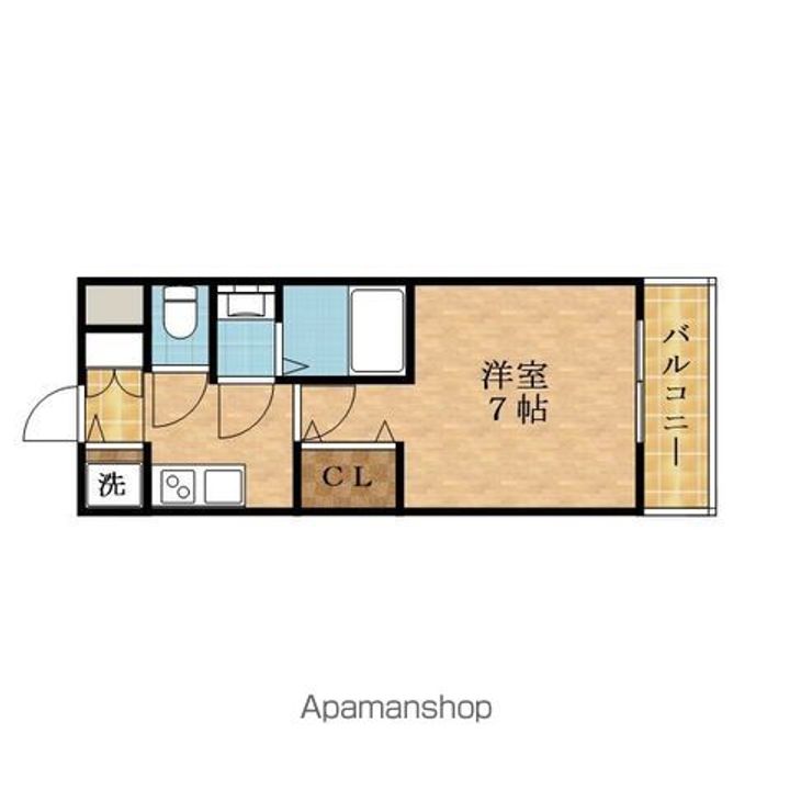 エスリードレジデンス都島シティフロント703の間取り