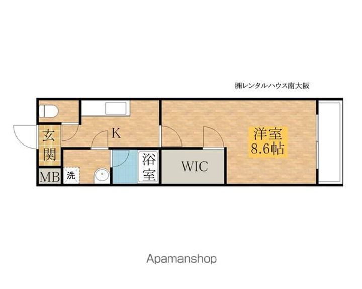 シャインコート205の間取り