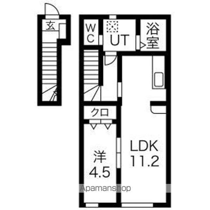 ル・メイユール上江釣子の間取り