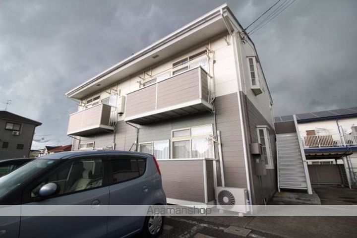 岡山県岡山市中区桑野の賃貸アパートの外観