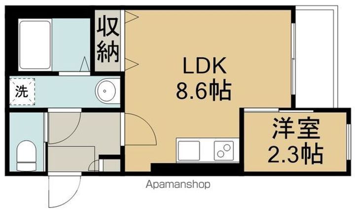 R−SMART福田町駅の間取り