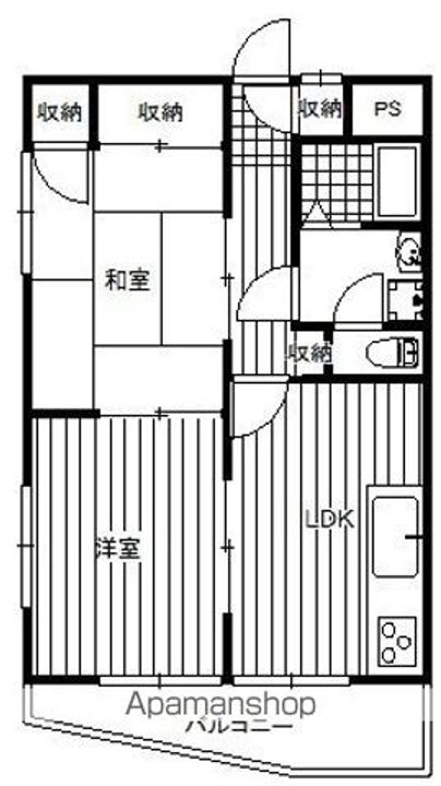ピオスハイツKANBEの間取り