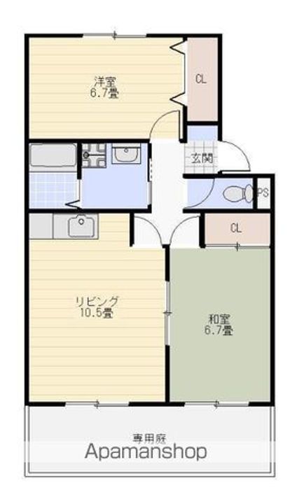 エルジェB-22の間取り