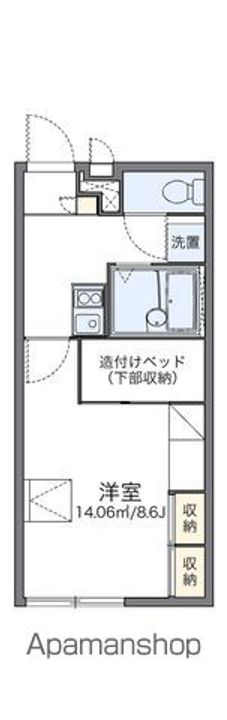 レオパレス通5丁目の間取り