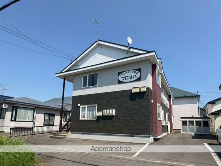 北海道釧路市文苑4丁目の賃貸アパートの外観