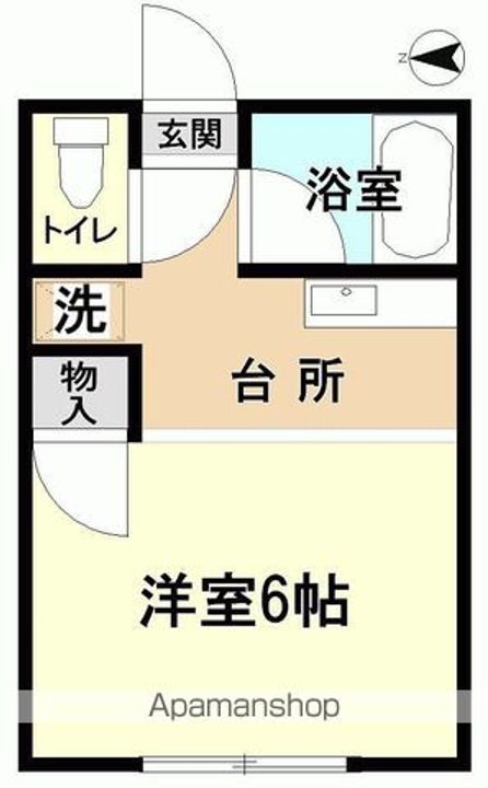 トヨタハイツ203の間取り