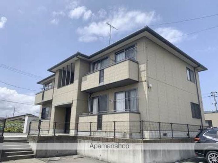 福島県郡山市富田西4丁目の賃貸アパートの外観