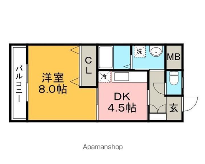 エスポワール505の間取り