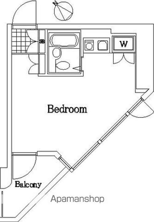 グリフィン横浜・ウェスタの間取り