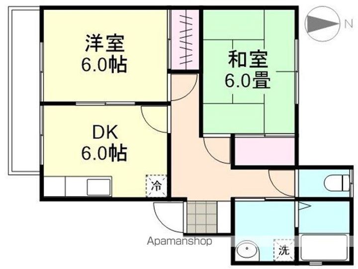 セレッソ玉島の間取り
