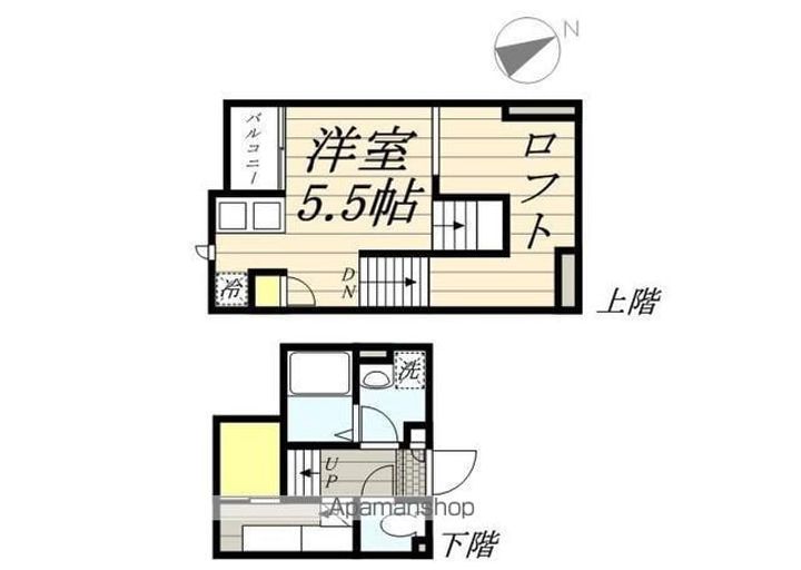 CB香椎フィオーレ102の間取り