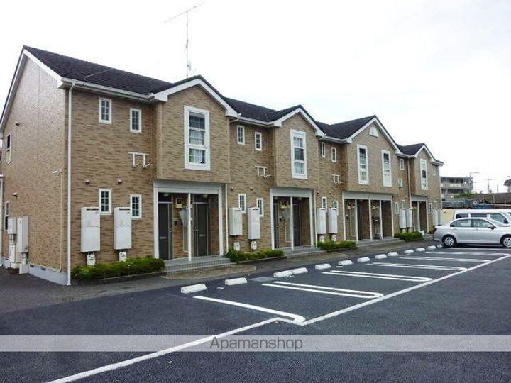 東京都昭島市松原町1丁目の賃貸アパートの外観