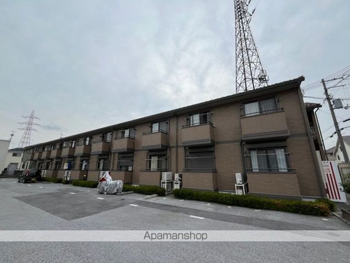 滋賀県彦根市高宮町の賃貸アパートの外観
