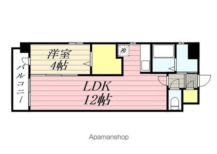 アンフレール川上の間取り