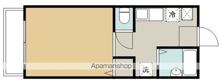グランシャトー吉原南棟207の間取り