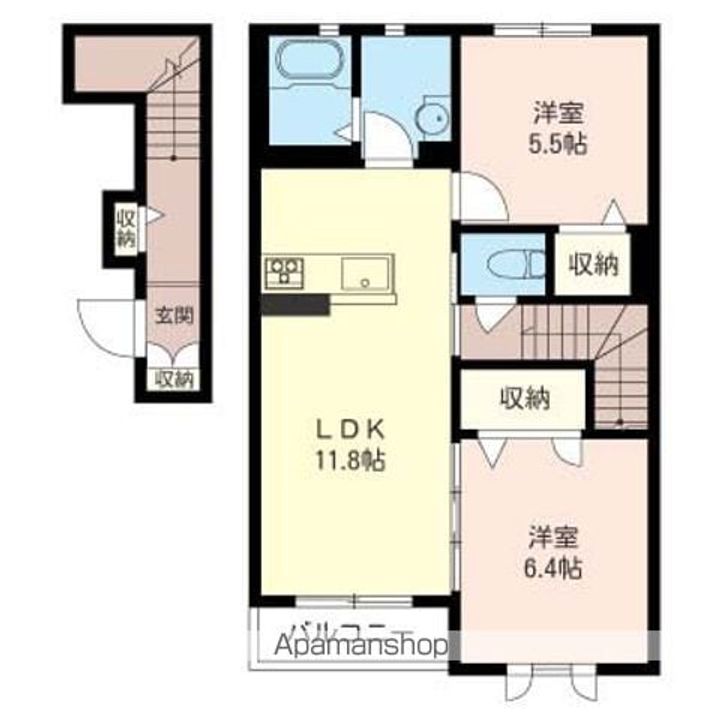 ロッシュ202の間取り